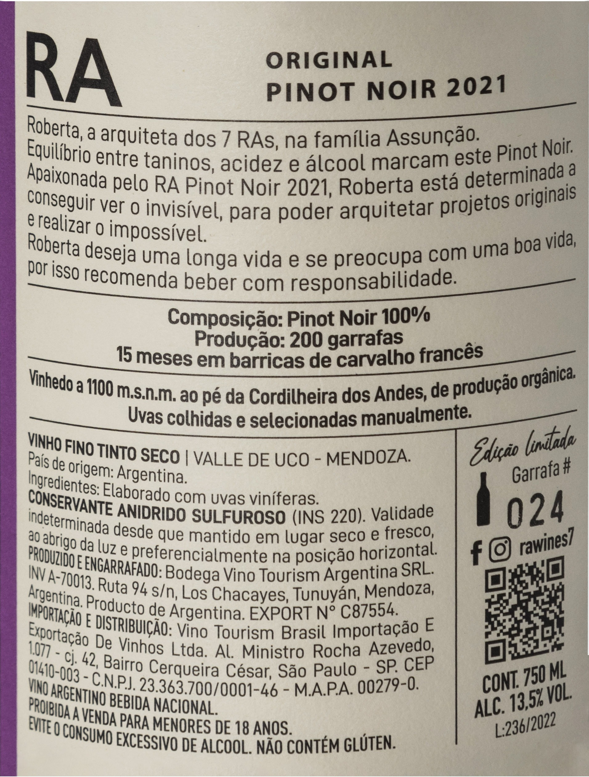 Original Pinot Noir 2021 - Imagem 2