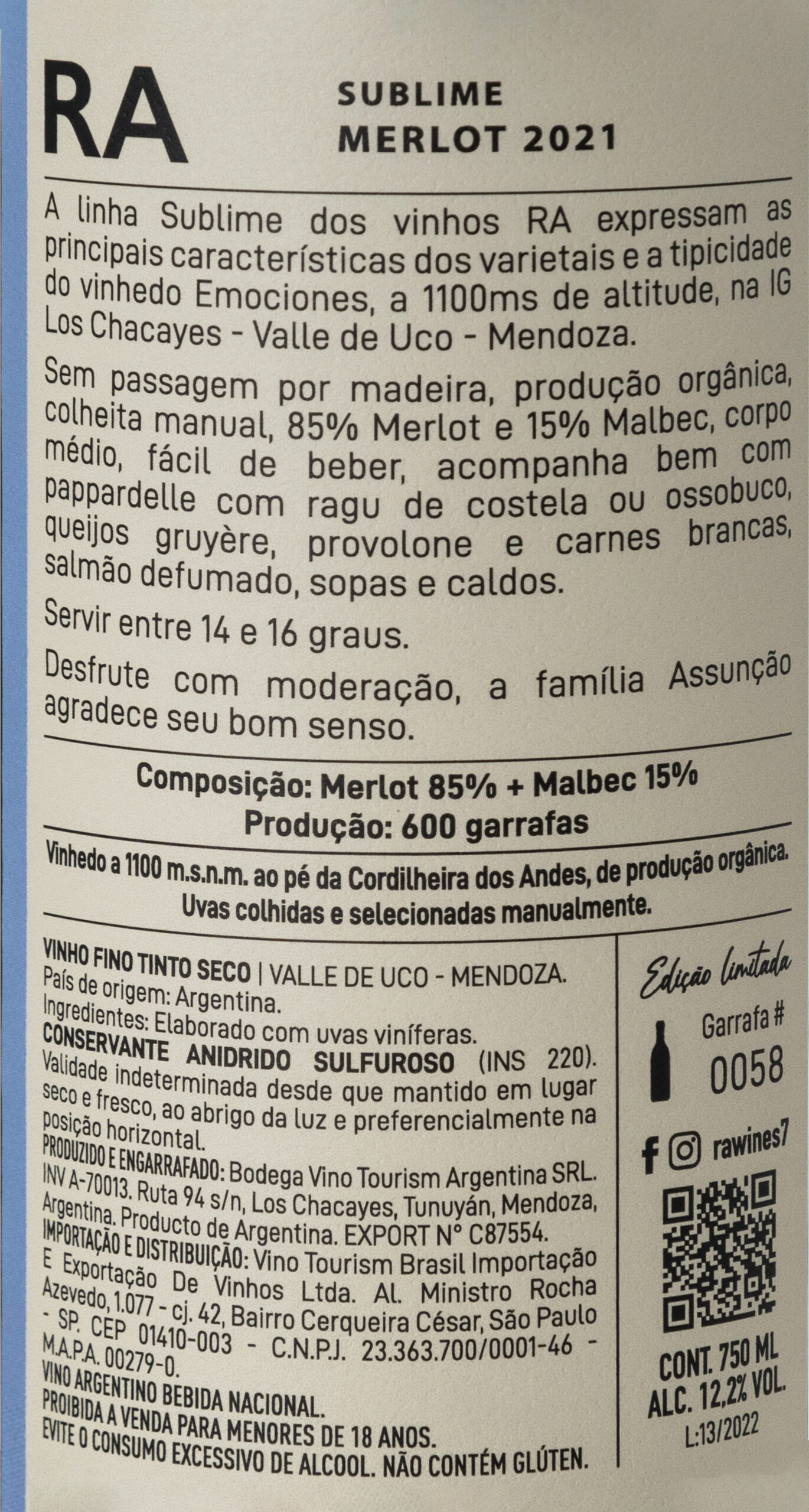 Sublime Merlot 2021 - Imagem 2