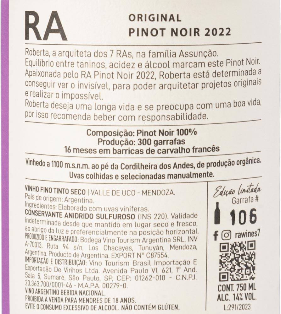 Original Pinot Noir 2022 - Imagem 2